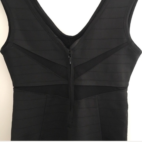 WOW COUTURE | LBD Bandage Dress Cut Out Mini - Picture 3 of 5